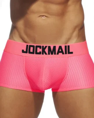 JOCKMAIL JM465 Sports Mesh Neon Boxer neon pink