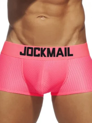JOCKMAIL JM465 Sports Mesh Neon Boxer neon pink