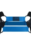 JOCKMAIL JM904 Elastic Harness in blue with Rings