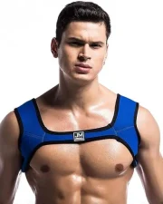 JOCKMAIL Harness JM902 in Blue