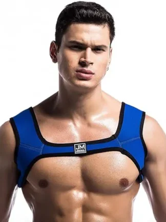 JOCKMAIL Harness JM902 in Blue