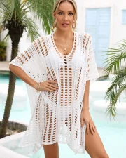 Large Mesh Cover-Up Dress