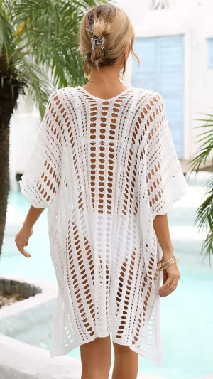 Large Mesh Cover-Up Dress