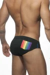 Swim Briefs with Rainbow Pocket