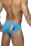 Swim Briefs with Rainbow Pocket