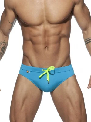 Swim Briefs with Rainbow Pocket