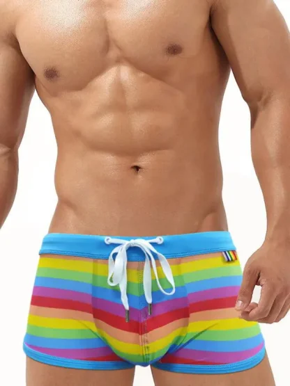 Men's Rainbow Swim Shorts