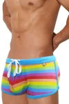 Men's Rainbow Swim Shorts