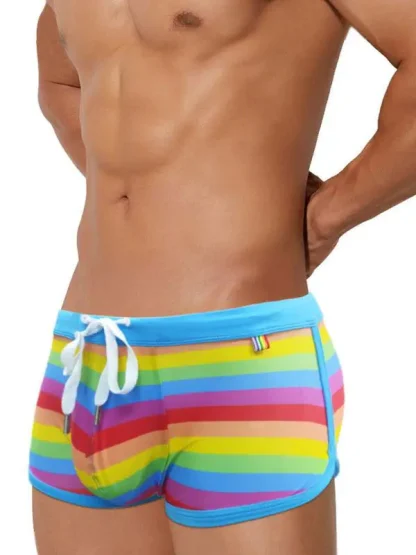 Men's Rainbow Swim Shorts