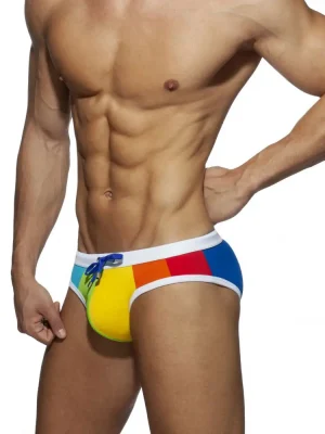 Rainbow Colors Swim Briefs