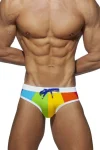 Rainbow Colors Swim Briefs