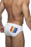 Swim Briefs with Rainbow Pocket