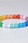 Rainbow Beaded Bracelet