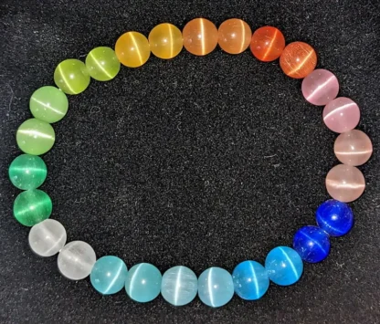 Rainbow Beaded Bracelet