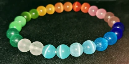 Rainbow Beaded Bracelet