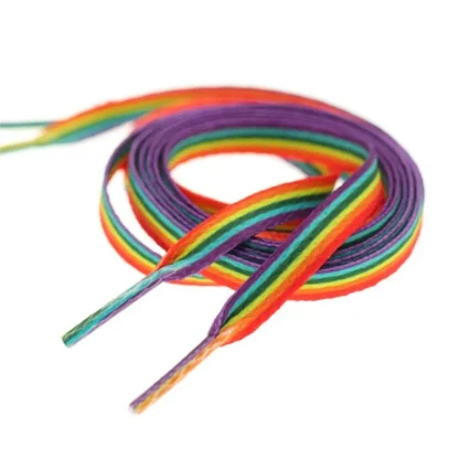Rainbow Pride Shoelaces