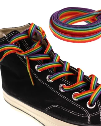 Rainbow Pride Shoelaces