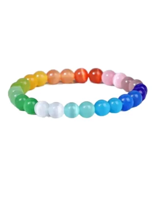 Rainbow Beaded Bracelet