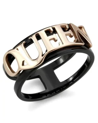 Rose Gold QUEEN Ring