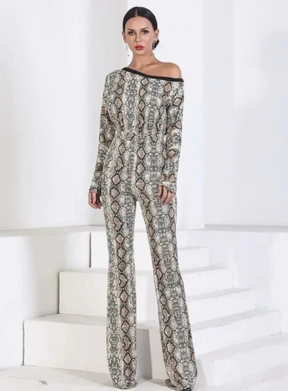 SALE! Snakeskin Jumpsuit