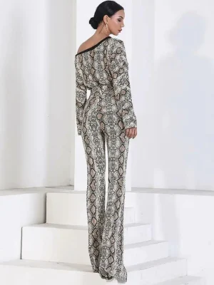 SALE! Snakeskin Jumpsuit