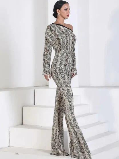 SALE! Snakeskin Jumpsuit