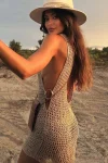Seaside Cover-Up Dress with Side Ring