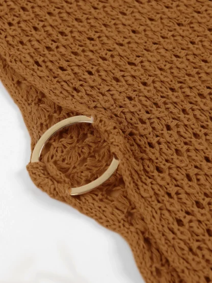 Seaside Cover-Up Dress with Side Ring