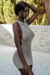 Seaside Cover-Up Dress with Side Ring