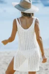 Openwork Cover-Up Beach Dress