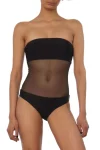 Mirame Siena One Piece Mesh Swimsuit