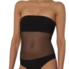 Mirame Siena One Piece Mesh Swimsuit