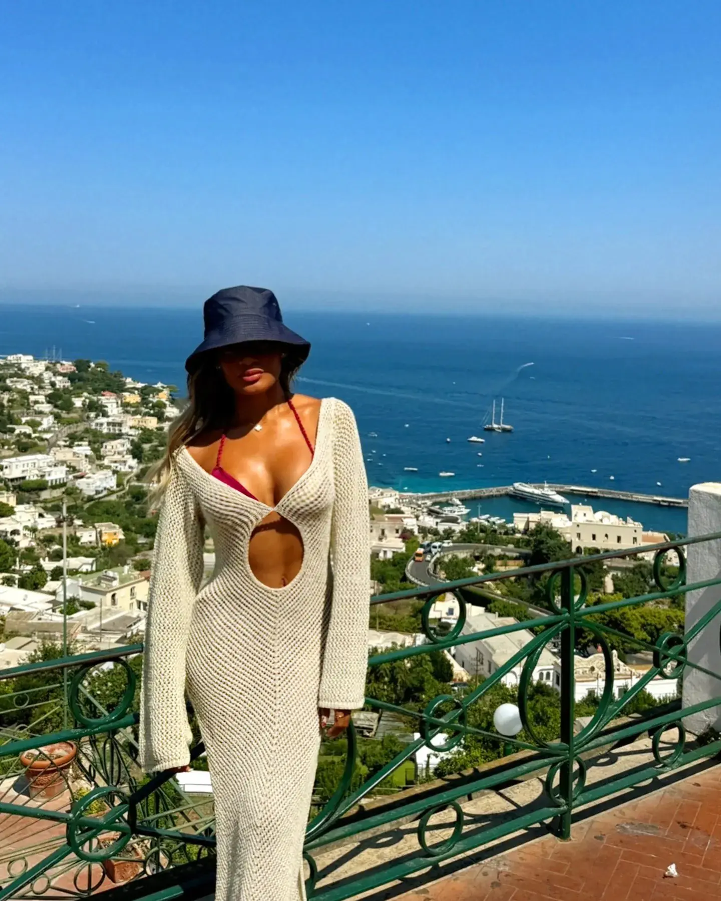 Athena Cutout Cover-Up Maxi-Dress photo review