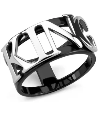 Stainless Steel King Ring