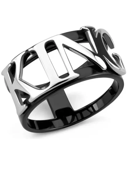 Stainless Steel King Ring