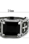 Stainless Steel Medieval Cross Ring
