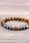 Tiger's Eye Beaded Bracelet
