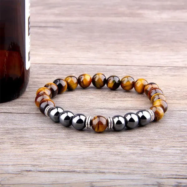 Tiger's Eye Beaded Bracelet