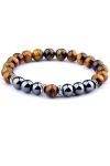 Tiger's Eye Beaded Bracelet