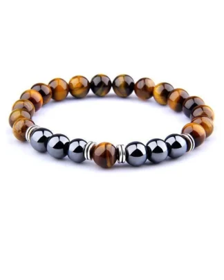 Tiger's Eye Beaded Bracelet