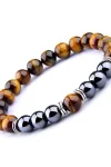 Tiger's Eye Beaded Bracelet