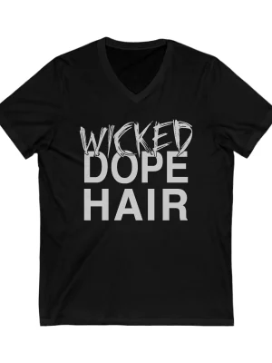 SALE! Wicked Dope Hair Women's Slim V-Neck in X-Small