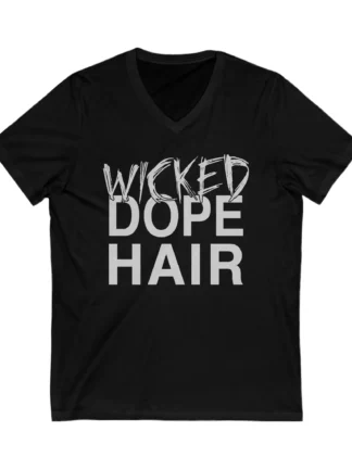 SALE! Wicked Dope Hair Women's Slim V-Neck in X-Small