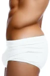 Classic White Swim Briefs