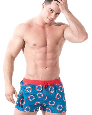 Alpha Male Life Saver Swim Trunks