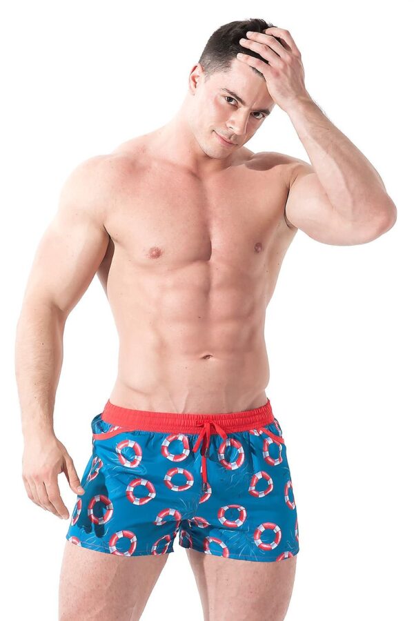 Alpha Male Life Saver Swim Trunks