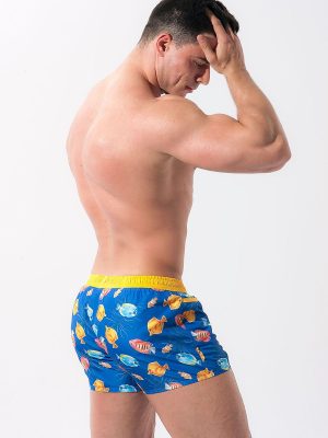 Alpha Male Sea Life Swim Trunks