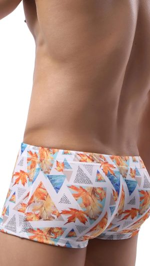 Brown Leaf Sunga Swim Shorts Side