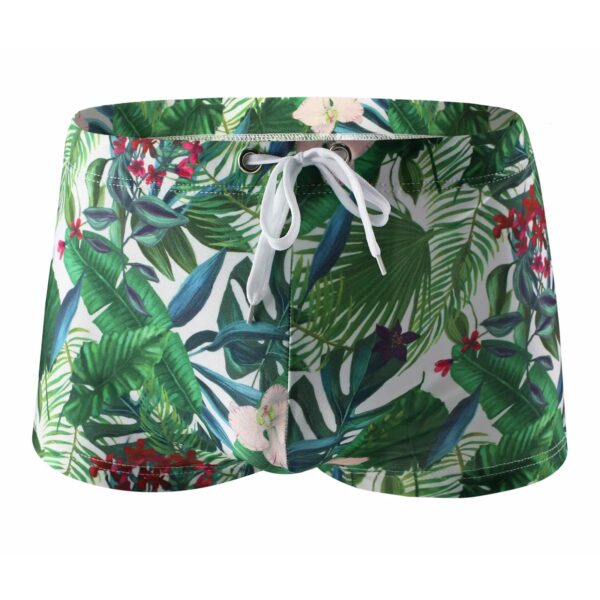 Green Leaf Swim Shorts