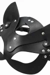 Half Face Vegan Leather BDSM Mask